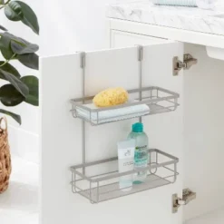 Over the Cabinet Tiered Storage - Brightroom™ Matte White