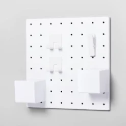 Pegboard Set White - Brightroom™ -Our Tidy Space Sales GUEST f843dc1c 65a0 43e6 a40f 870a3fb3c0cd