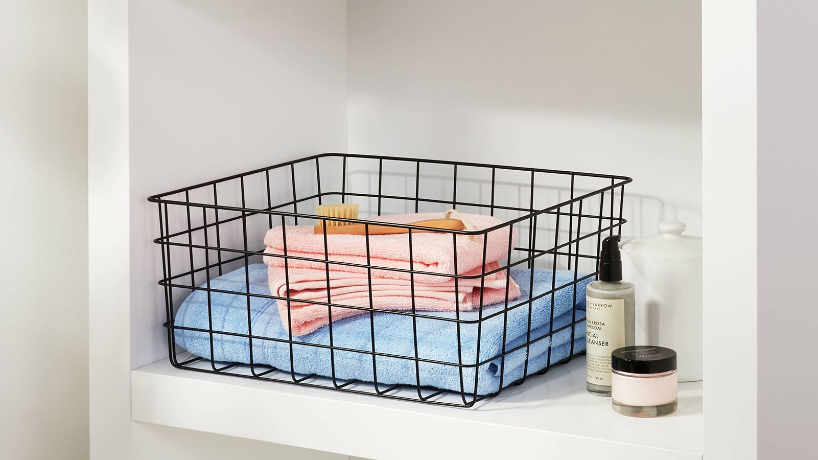 Our Tidy Space Sales -Our Tidy Space Sales 220104165809 undescored brightroom decorative wire basket square black target